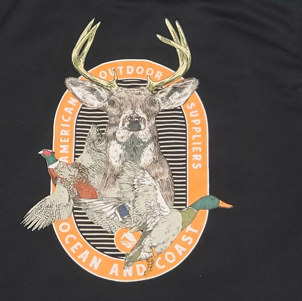 Ocean Coast hunting theme nwt hoodie - Picture 8 of 9